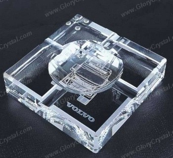 crystal ashtray