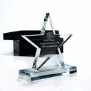 optic crystal star trophy award