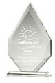 3d laser crystal trophy awards