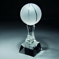 optic crystal basketball trophy award