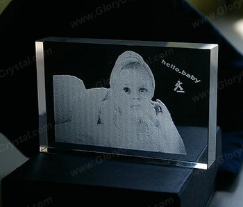 baby crystal photo frame