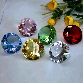 colored crystal diamonds