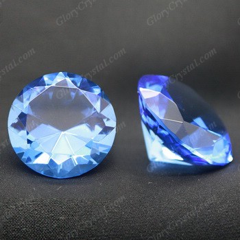 blue crystal diamond