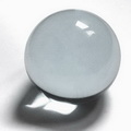 clear optical crystal sphere ball