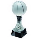 crystal basketball paperweights