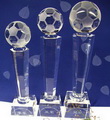 football trophy award glass